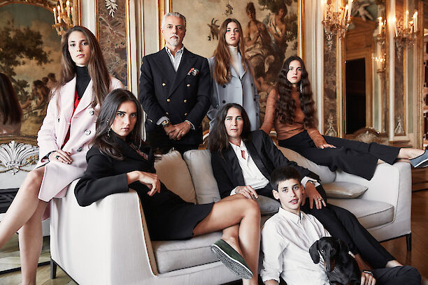 The Arrivabene Family for Town &amp; Country