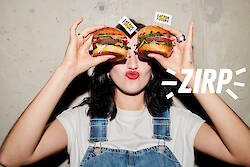 RAPHAEL JUST shoots the campaign for ZIRP insect, eat for future Burger