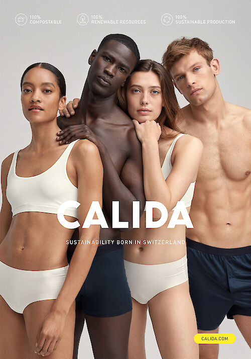 CYRILL MATTER shoots a new campaign for CALIDA