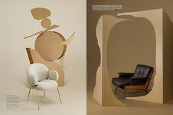 ARMIN ZOGBAUM shoots a design furniture story for ICON magazine by Welt am Sonntag