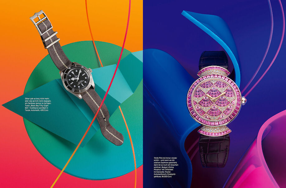 ARMIN ZOGBAUM shoots a WATCH story for ICON magazine by Welt am Sonntag