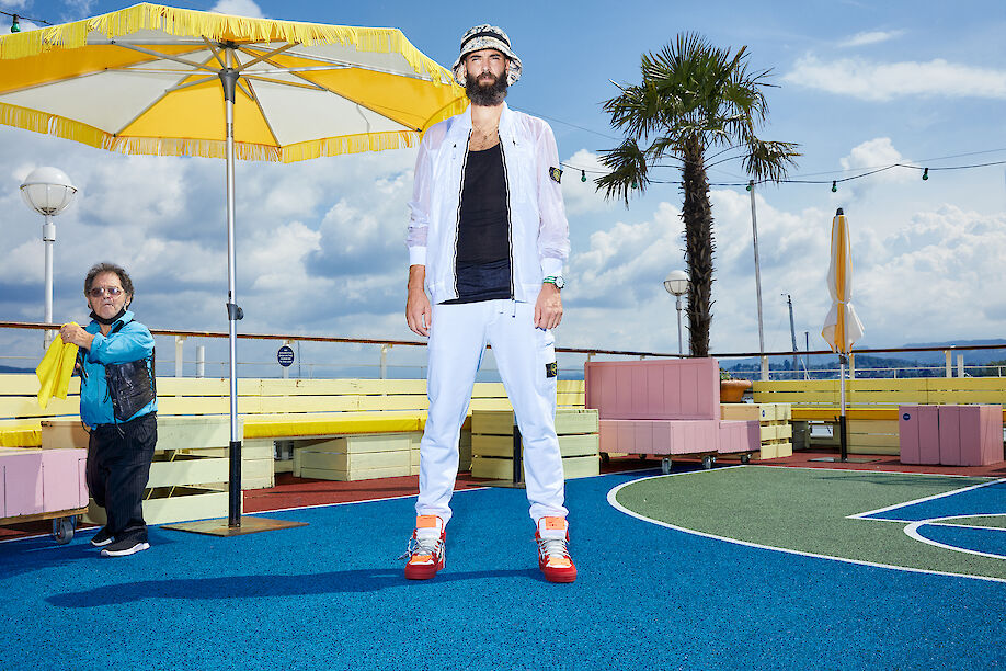 PHILIPP MUELLER shoots the french tennis player and brand ambassador BENOIT PAIRE for MAURICE DE MAURIAC