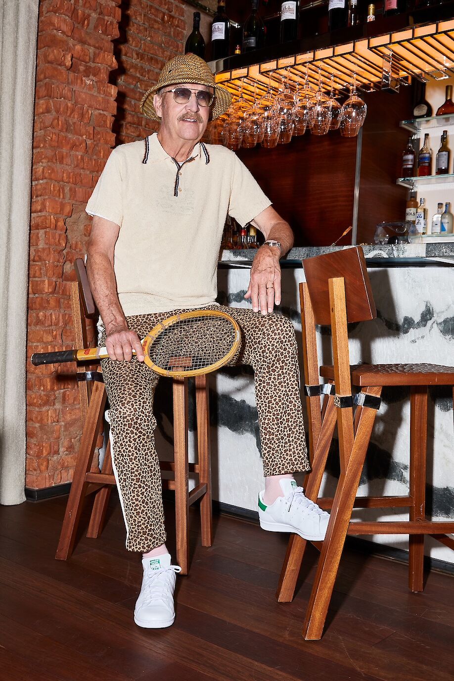 PHILIPP MUELLER shoots the legendary American tennis player STAN SMITH for MAURICE DE MAURIAC watches