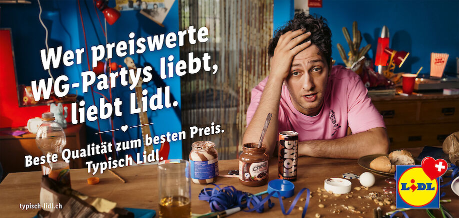 CYRILL MATTER just did a new campaign for LIDL