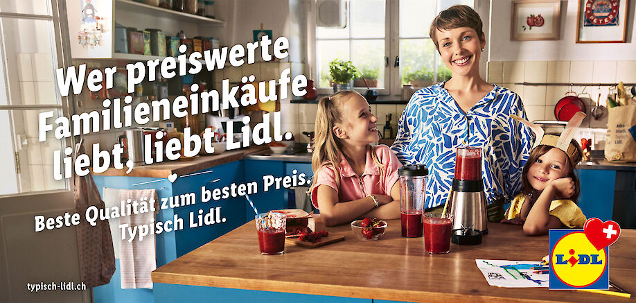 CYRILL MATTER just did a new campaign for LIDL
