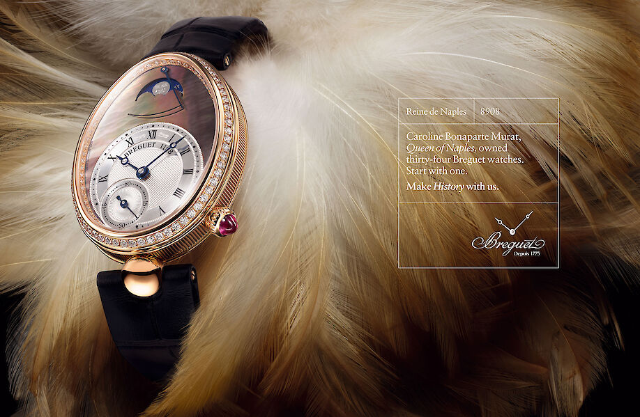 THOMAS DE MONACO shoots the new campaign for BREGUET watches