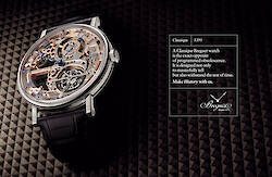 THOMAS DE MONACO shoots the new campaign for BREGUET watches
