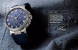 THOMAS DE MONACO shoots the new global campaign for BREGUET watches