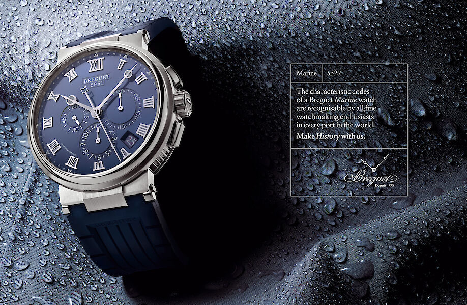 THOMAS DE MONACO shoots the new global campaign for BREGUET watches