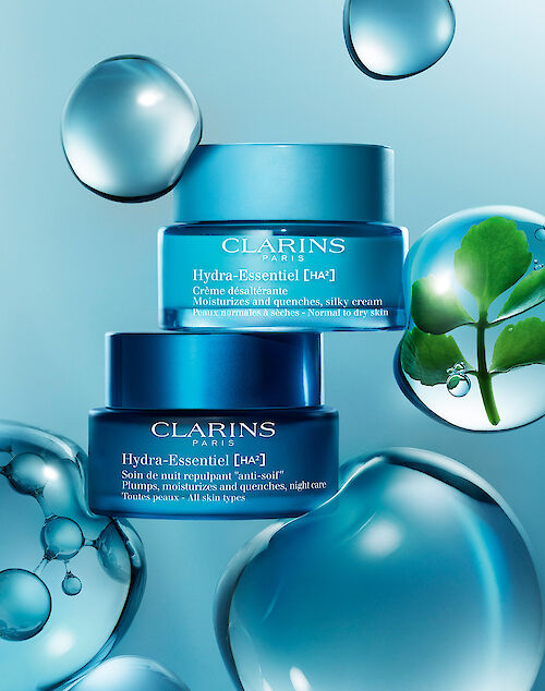FLORIAN SOMMET shoots the global campaign for CLARINS