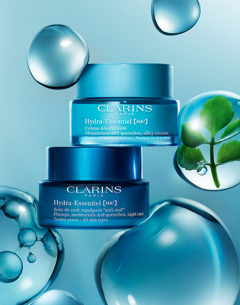 FLORIAN SOMMET new campaign for CLARINS