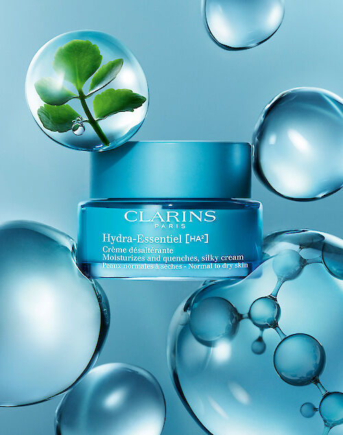 FLORIAN SOMMET new campaign for CLARINS