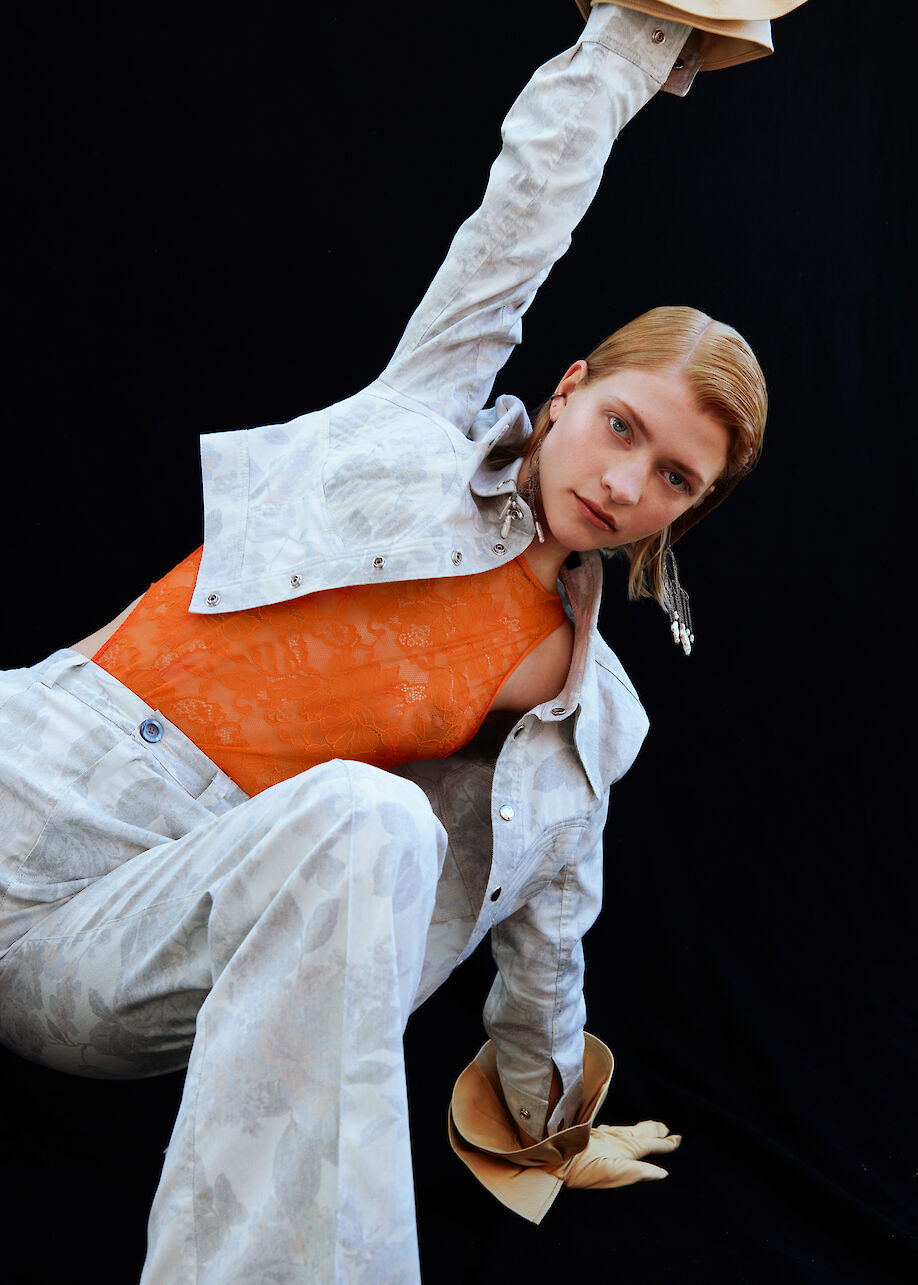 SABINA BÖSCH shoots the new collection for the fashion label KATA HARATYM