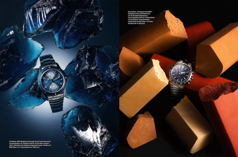 CHRISTIAN HAGEMANN shoots a watch story for ICON magazine